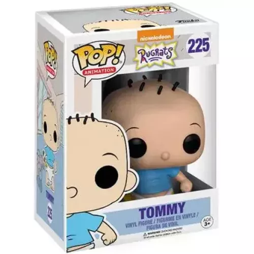 Funko Pop! Tommy #225 Blue Shirt Nickelodeon Rugrats Box