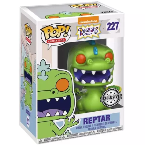 Funko Pop! Reptar #227 Cereal Nickelodeon Rugrats Animation Box