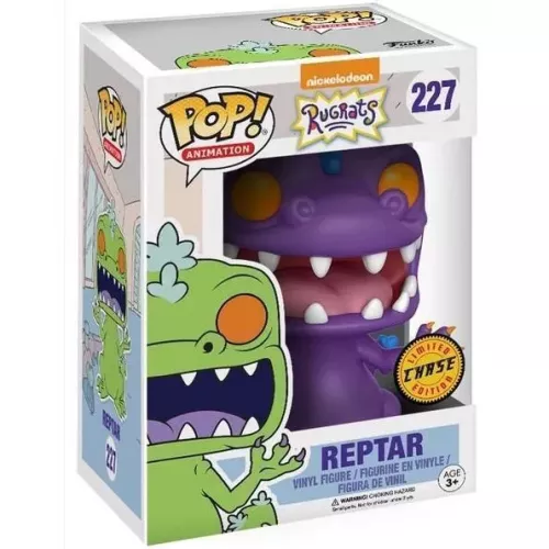 Funko Pop! Reptar #227 Purple Chase Nickelodeon Rugrats Box