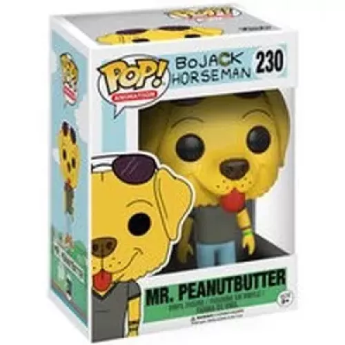 Funko Pop! Mr. Peanutbutter #230 Bojack Horseman Animation Box