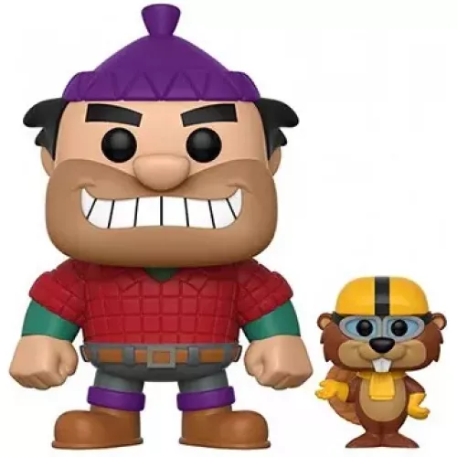 Funko Pop! Rufus Ruffcut & Sawtooth #245 Hanna-Barbera Wacky Races
