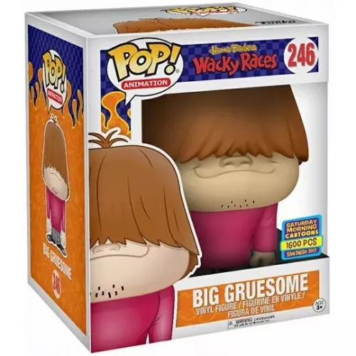 Funko Pop! Big Gruesome #246 6 Inch Hanna-Barbera Wacky Races Box