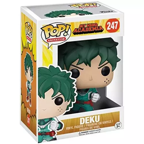 Funko Pop! Deku #247 My Hero Academia Animation Vinyl Figure Box