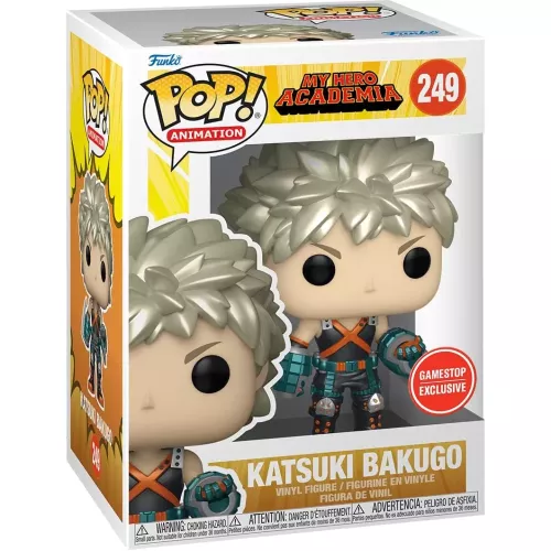 Funko Pop! Katsuki #249 Metallic My Hero Academia Animation Box