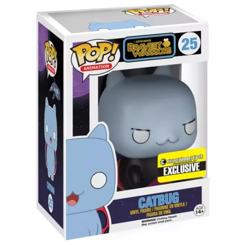 Funko Pop! Catbug #25 Commander Cartoon Hangover Bravest Warriors Box