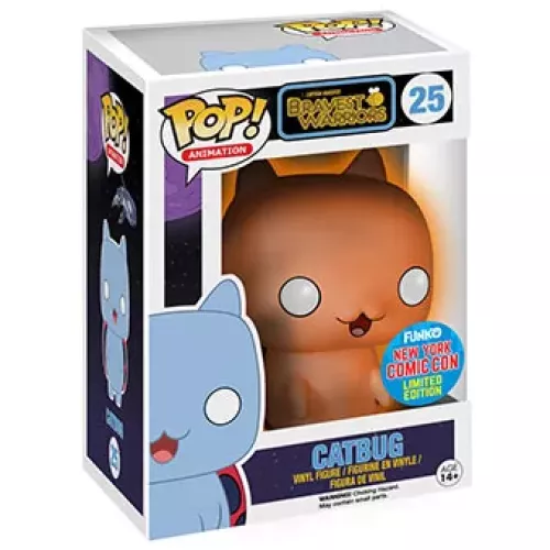 Funko Pop! Catbug #25 Orange Glows in the Dark Cartoon Hangover Bravest Warriors Box