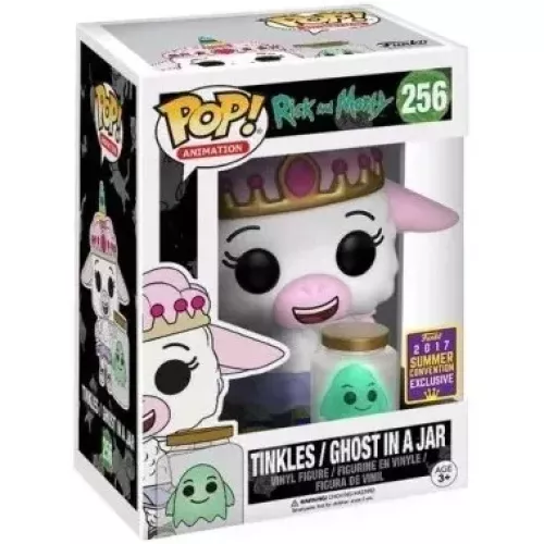 Funko Pop! Tinkles / Ghost in a Jar #256 Rick and Morty Box