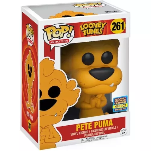 Funko Pop! Pete Puma #261 Looney Tunes Animation Vinyl Figure Box
