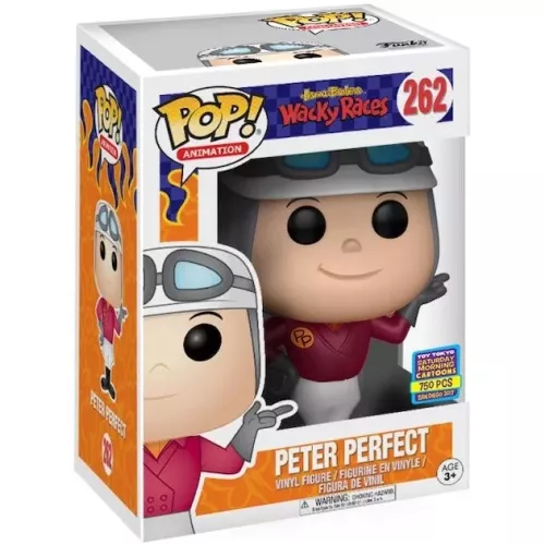 Funko Pop! Peter Perfect #262 Hanna Barbera Wacky Races Box