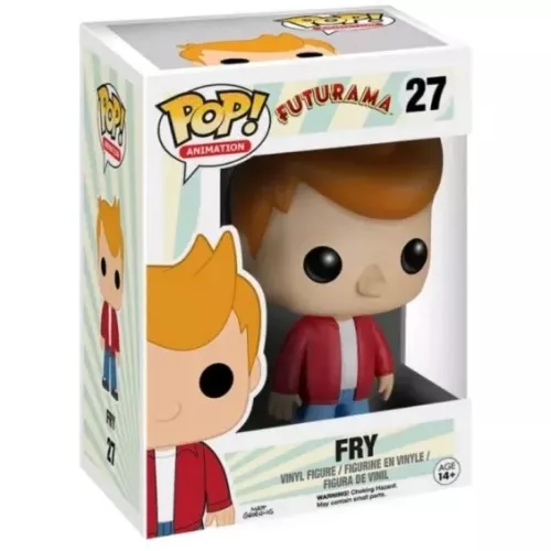 Funko Pop! Fry #27 Futurama Animation Vinyl Figure Box