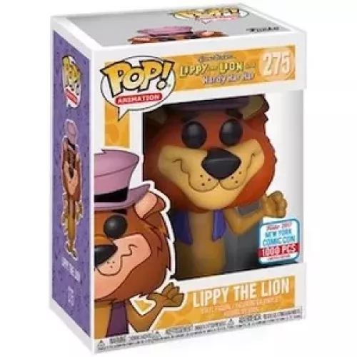 Funko Pop! Lippy the Lion #275 Hanna Barbera Lippy the Lion and Hardy Har Har Box