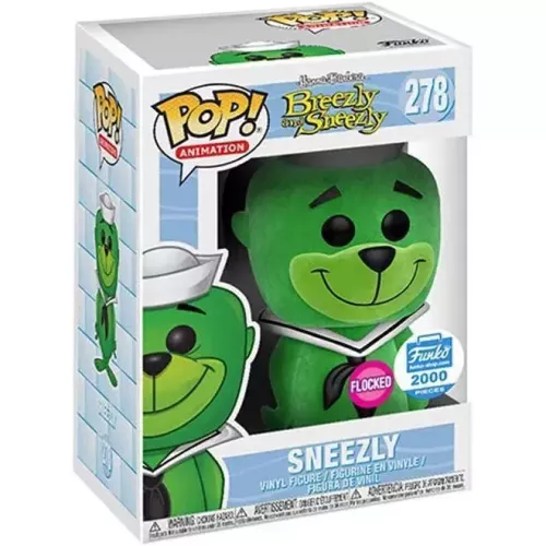 Funko Pop! Sneezly #278 Flocked Hanna Barbera Breezly and Sneezly Box
