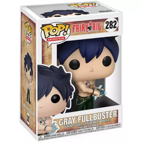 Funko Pop! Gray Fullbuster #282 Fairy Tail Animation Box