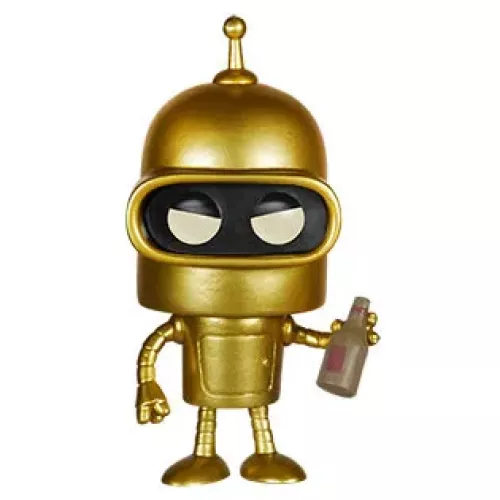 Funko Pop! Bender #29 Gold Futurama Animation Vinyl Figure