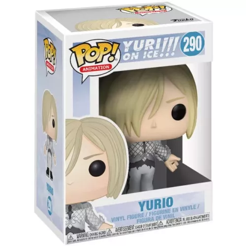 Funko Pop! Yurio #290 Yuri!!! on Ice Animation Vinyl Figure Box