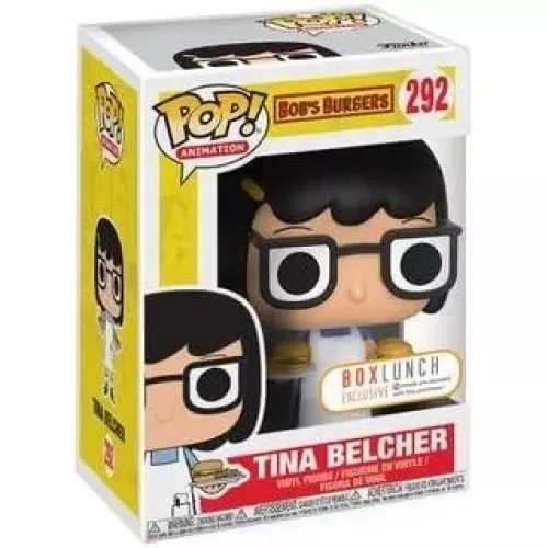 Funko Pop! Tina Belcher #292 Cheeseburgers Bob's Burgers Box