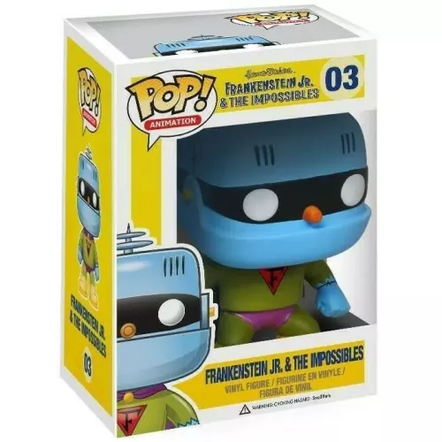 Funko Pop! Frankenstein Jr. & The Impossibles #03 Glows in the Dark Box