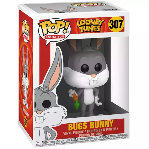Funko Pop! Bugs Bunny #307 Looney Tunes Animation Vinyl Figure Box