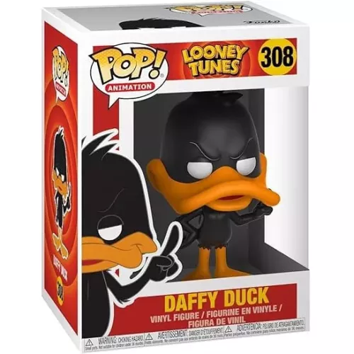 Funko Pop! Daffy Duck #308 Looney Tunes Animation Vinyl Figure Box