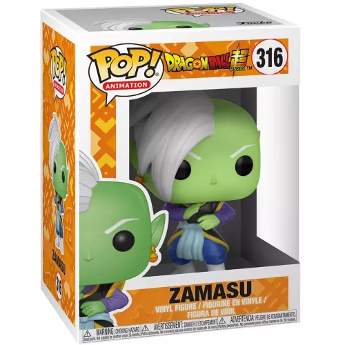 Funko Pop! Zamasu #316 Dragon Ball Super Animation Box