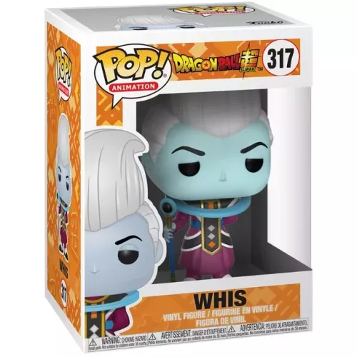Funko Pop! Whis #317 Dragon Ball Super Animation Vinyl Figure Box