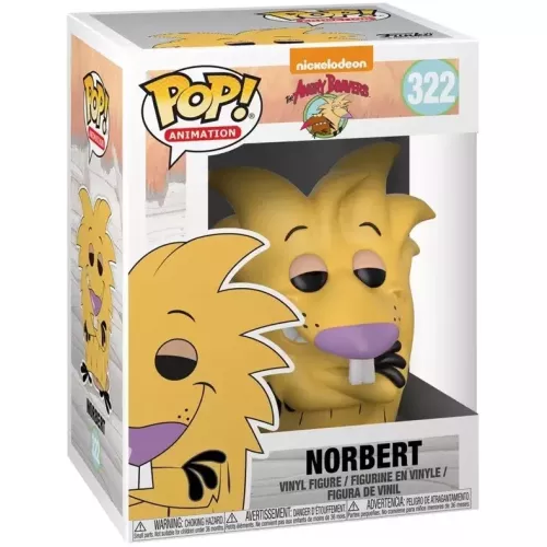 Funko Pop! Norbert #322 Nickelodeon The Angry Beavers Box