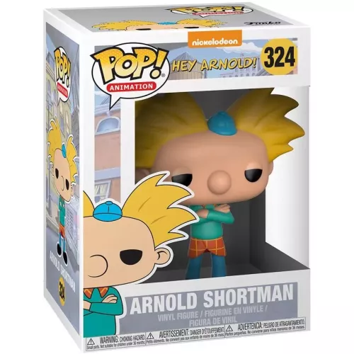 Funko Pop! Arnold Shortman #324 Nickelodeon Hey Arnold! Box