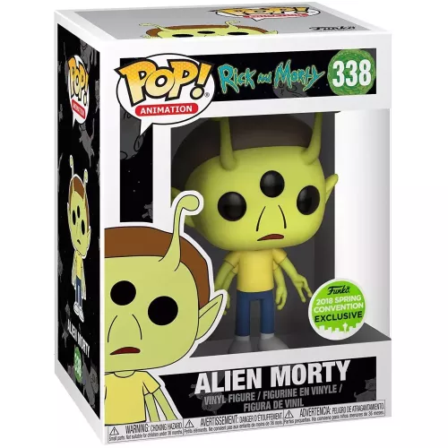 Funko Pop! Alien Morty #338 Rick and Morty Animation Box