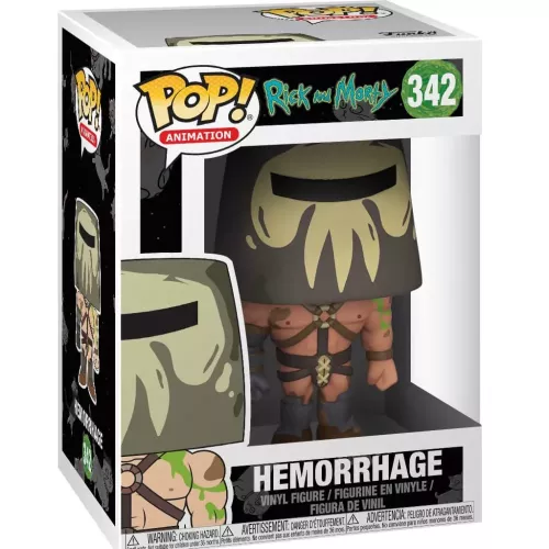 Funko Pop! Hemorrhage #342 Rick and Morty Animation Box
