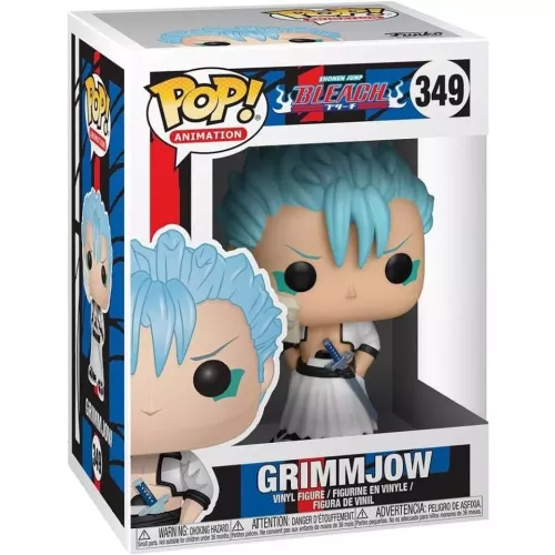 Funko Pop! Grimmjow #349 Shonen Jump Bleach Animation Box