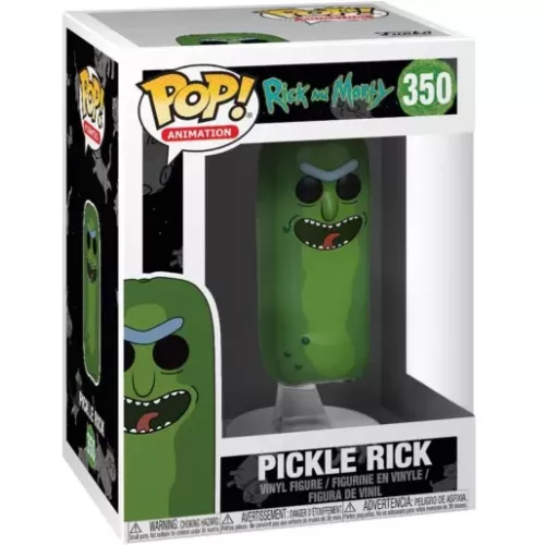 Funko Pop! Pickle Rick #350 No Limbs Rick and Morty Box