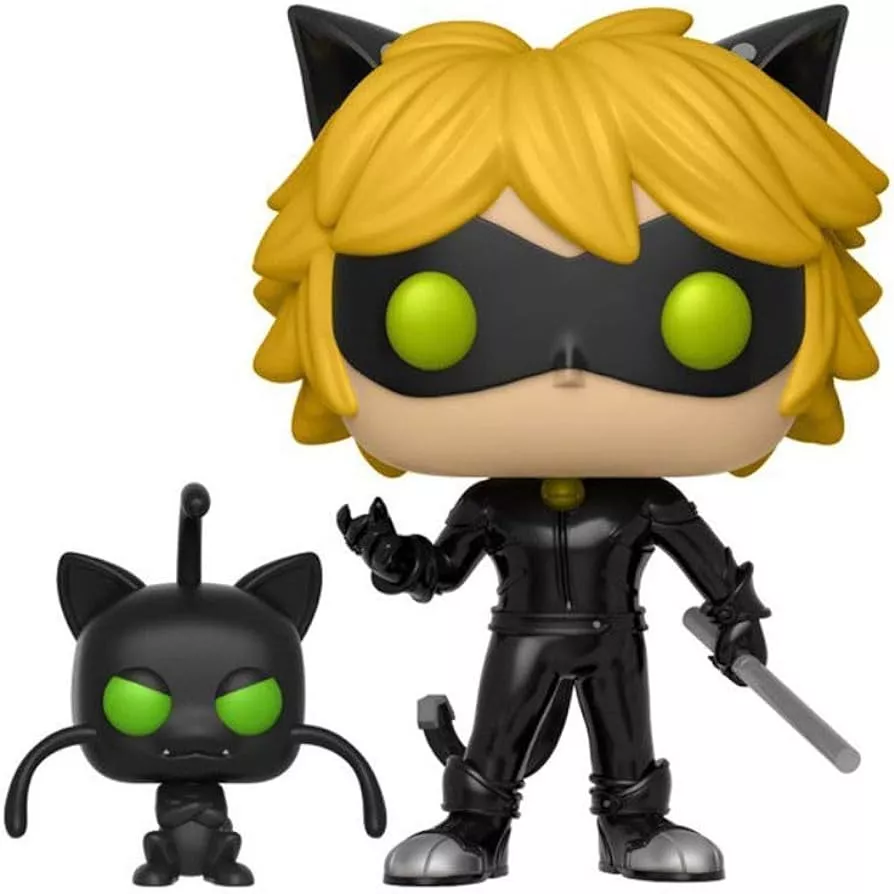 Cat Noir with Plagg