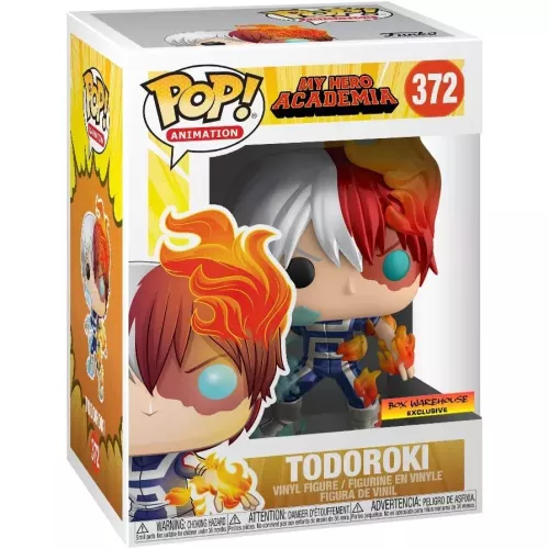 Funko Pop! Todoroki #372 Metallic My Hero Academia Box