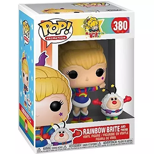 Funko Pop! Rainbow Brite and Twink #380 Rainbow Brite and the Color Kids Box
