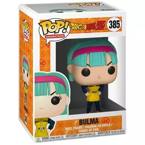 Funko Pop! Bulma #385 Yellow Dragon Ball Z Animation Box