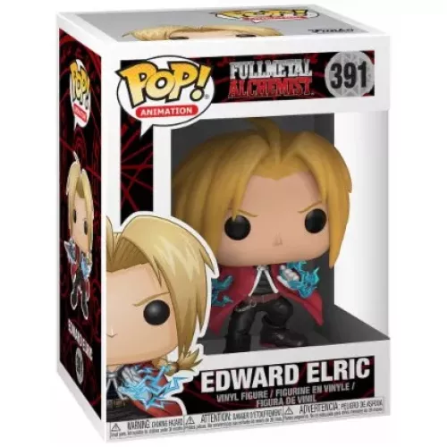 Funko Pop! Edward Elric #391 Fullmetal Alchemist Animation Box