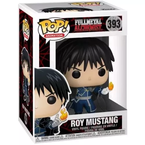 Funko Pop! Roy Mustang #393 Fullmetal Alchemist Animation Box