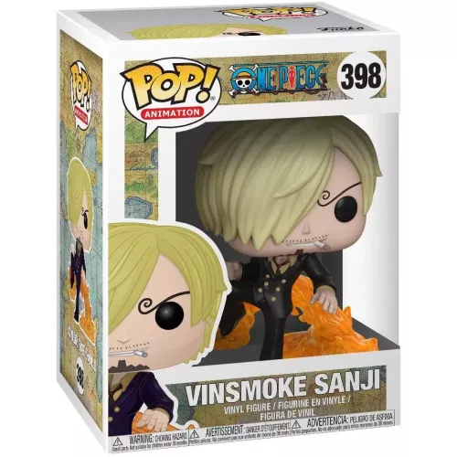 Funko Pop! Vinsmoke Sanji #398 One Piece Animation Box