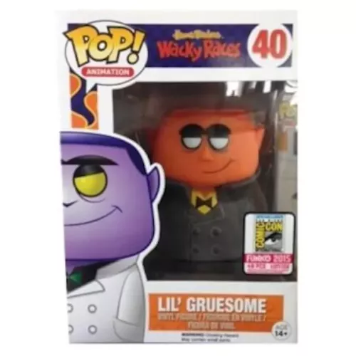 Funko Pop! Lil' Gruesome #40 Black Coat Hanna Barbera Wacky Races Box