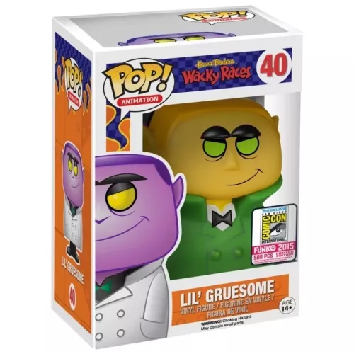 Funko Pop! Lil' Gruesome #40 Yellow Hanna Barbera Wacky Races Box