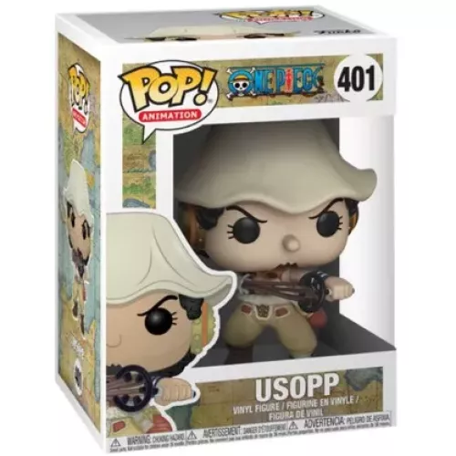 Funko Pop! Usopp #401 One Piece Animation Vinyl Figure Box