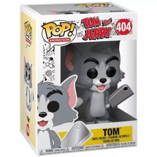 Funko Pop! Tom #404 Knife Tom and Jerry Animation Vinyl Figure Box