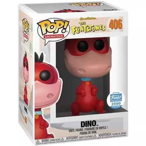 Funko Pop! Dino #406 Red The Flintstones Animation Box