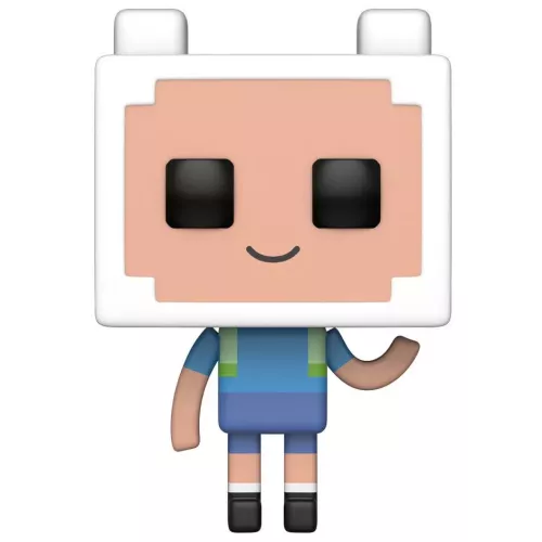 Funko Pop! Finn #411 Cartoon Network Adventure Time x Minecraft