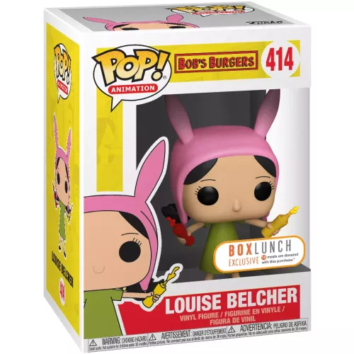Funko Pop! Louise Belcher #414 with Ketchup and Mustard Box