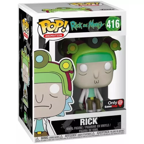 Funko Pop! Rick #416 Blips and Chitz Rick and Morty Box