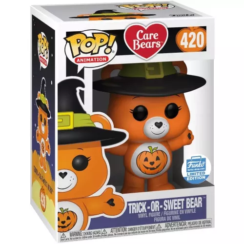 Funko Pop! Trick-or-Sweet Bear #420 Care Bears Animation Box