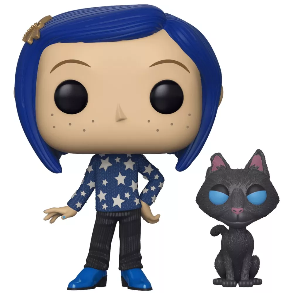 Coraline with Cat