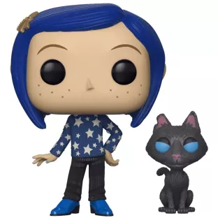 Coraline with Cat