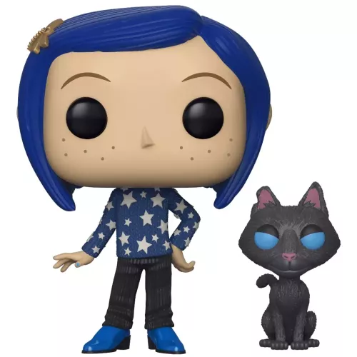 Coraline with Cat